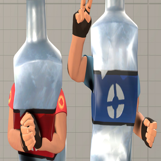 Team Fortress 2 Enhanced Heavy Vodka (Ragdoll)
