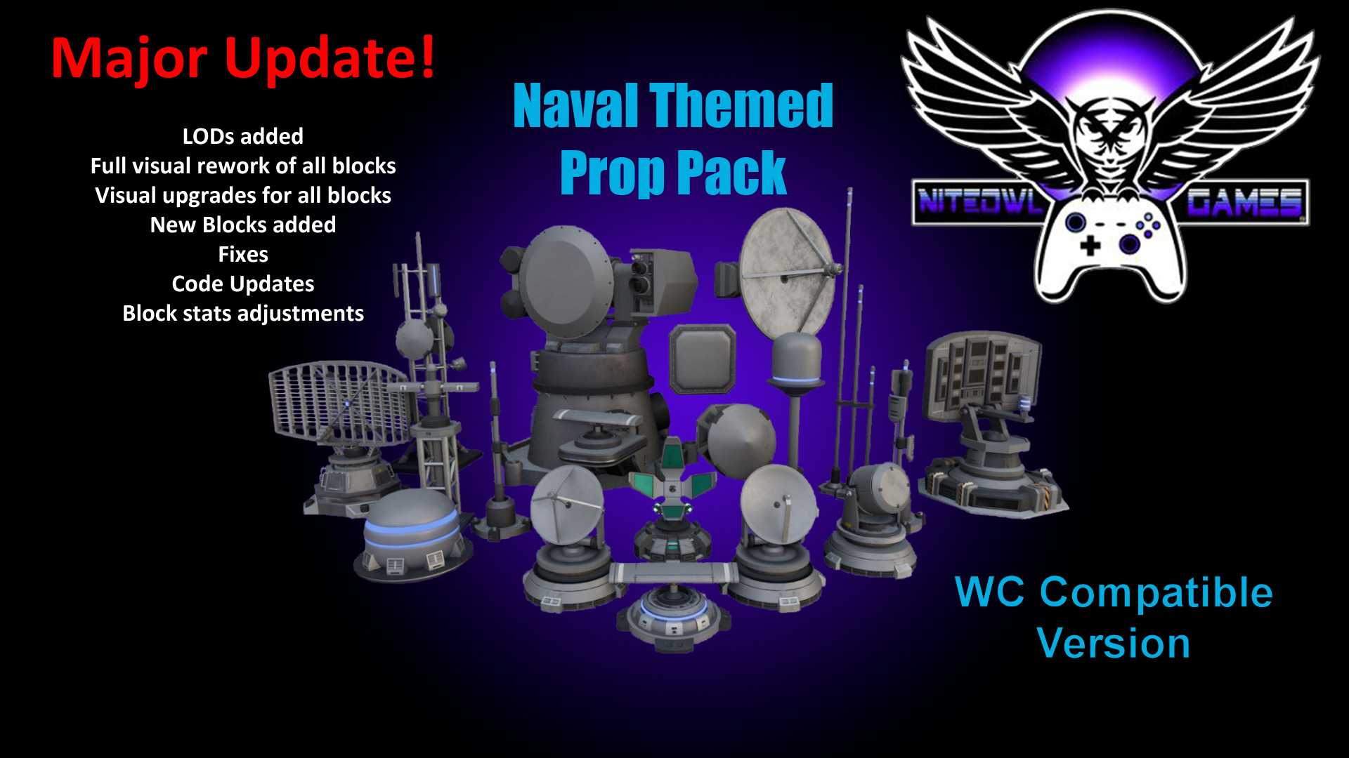 NiteOwl Naval Theme Prop Pack [WC Patch]