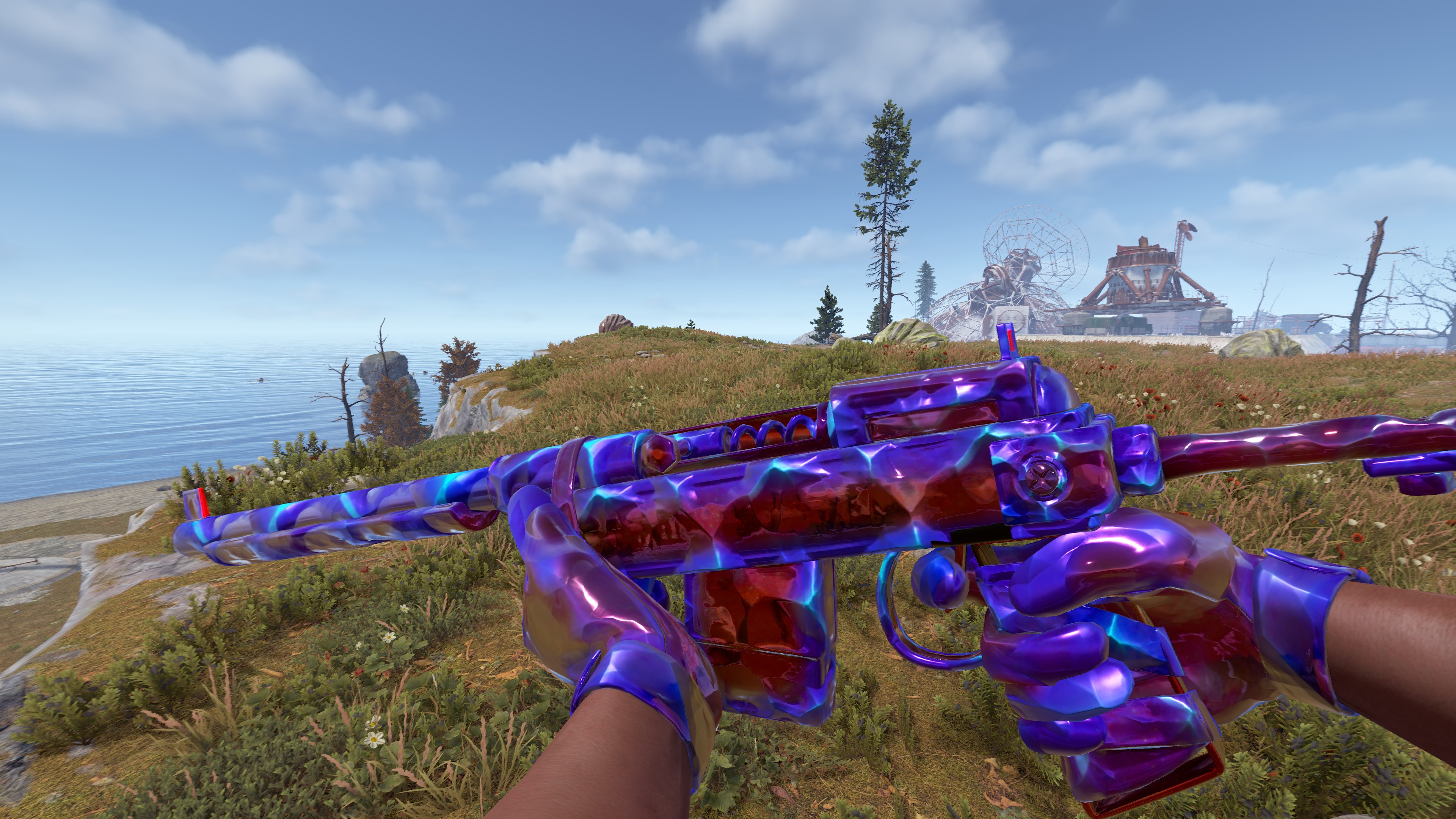 Deep Ruby Tactical Gloves thumbnail 2