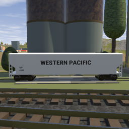 Western Pacific 3 Bay Covered Hopper (Remaster)