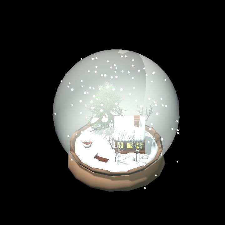 Animated Snowglobe (house)