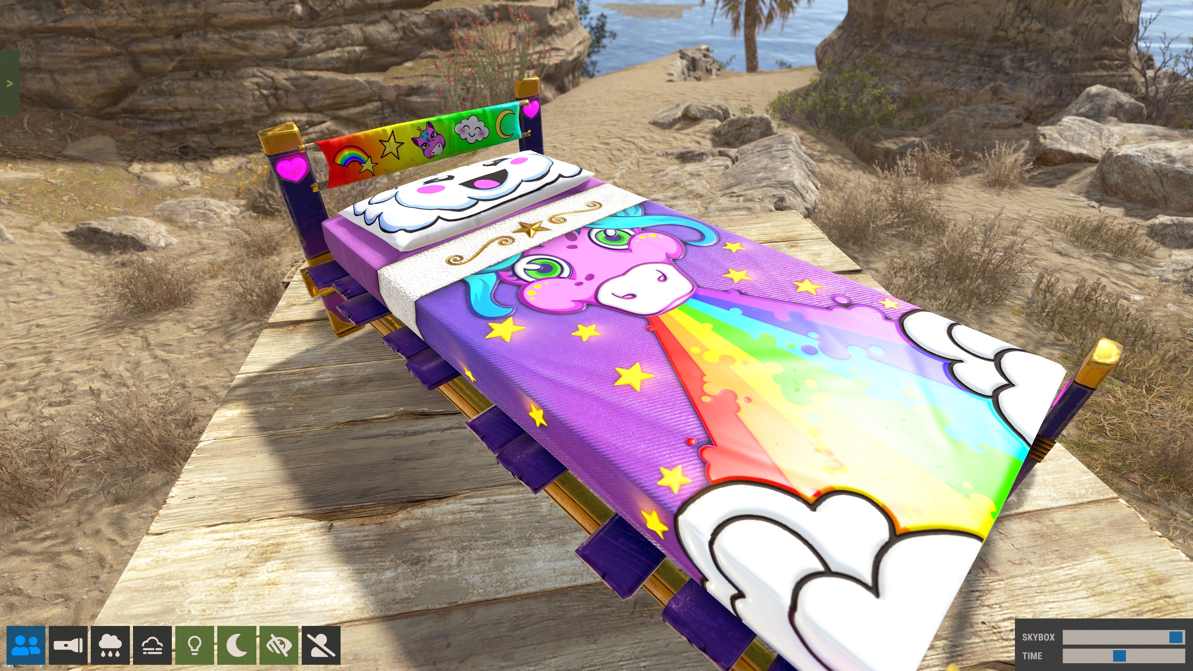 Rainbow Pony Bed thumbnail 2
