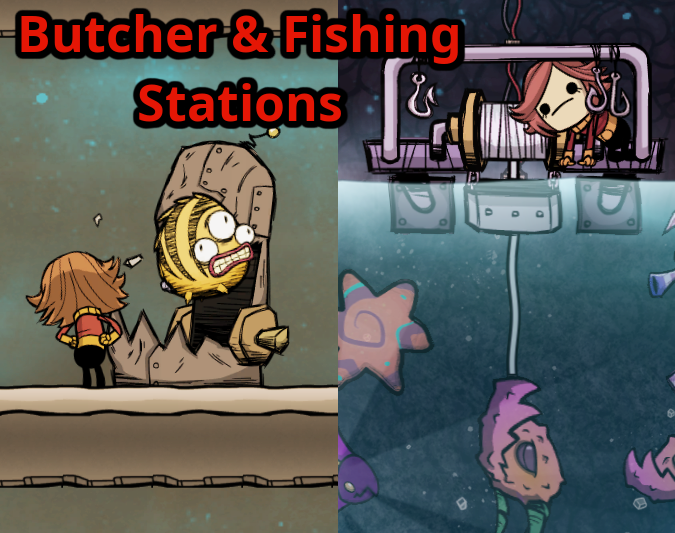 Butcher & Fishing Stations
