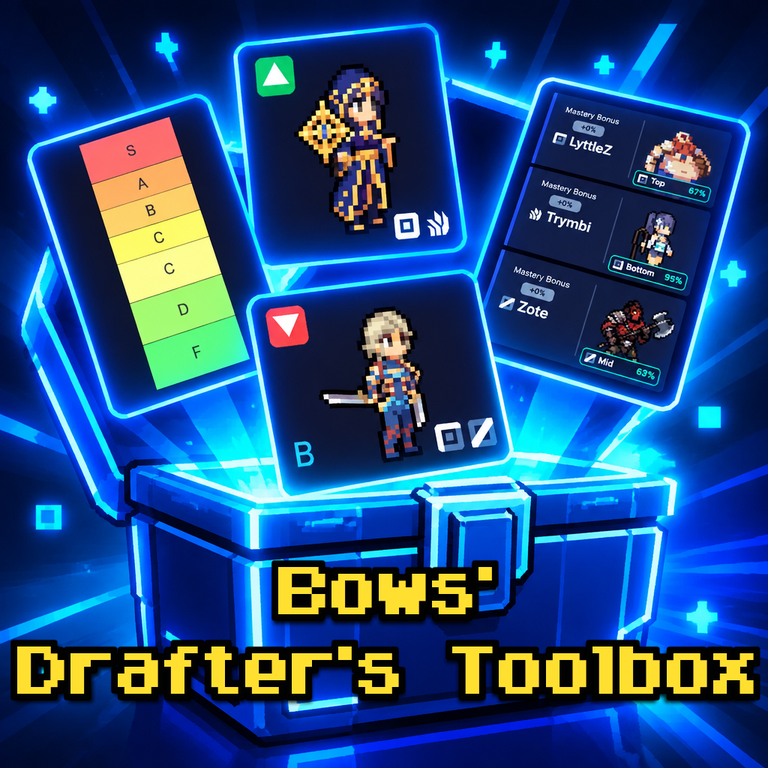 Bows' Drafter's Toolbox (Tier Assignment & more...)