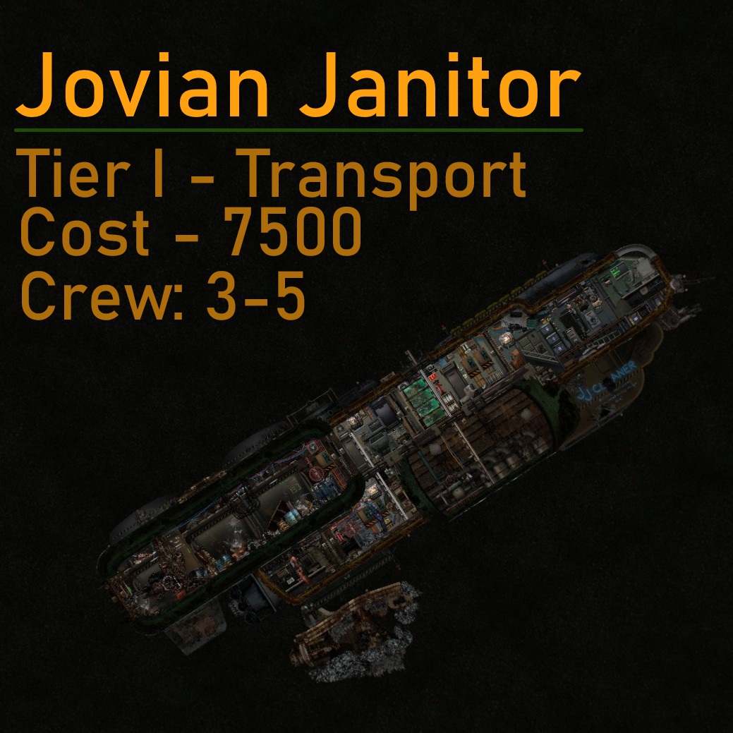 Jovian Janitor - Tier I Transport – Barotrauma Mod