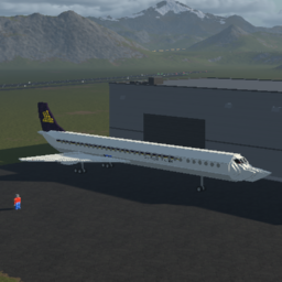 Softbody AIR LINER BAC Concorde Singapore Airlines [REMASTERED]