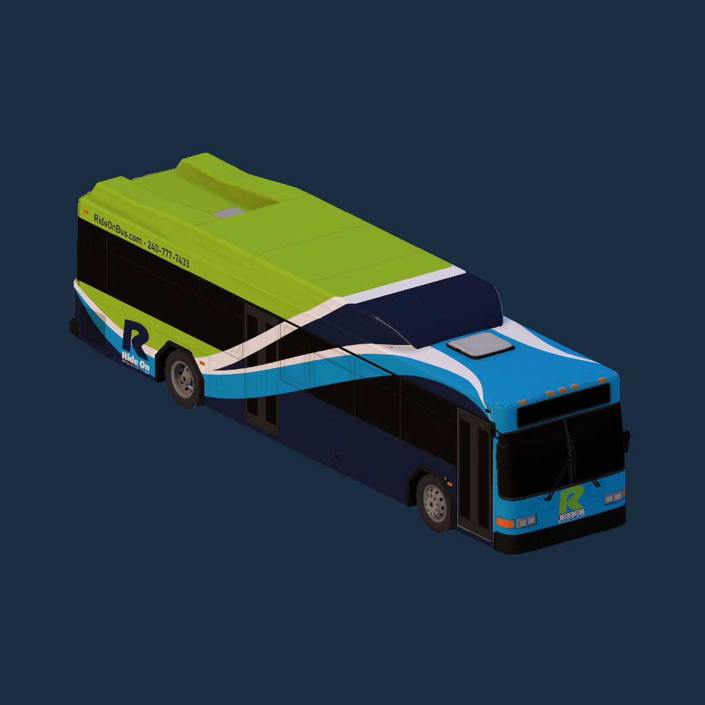 [Low Floor EV] Ride-On Montgomery County Transit