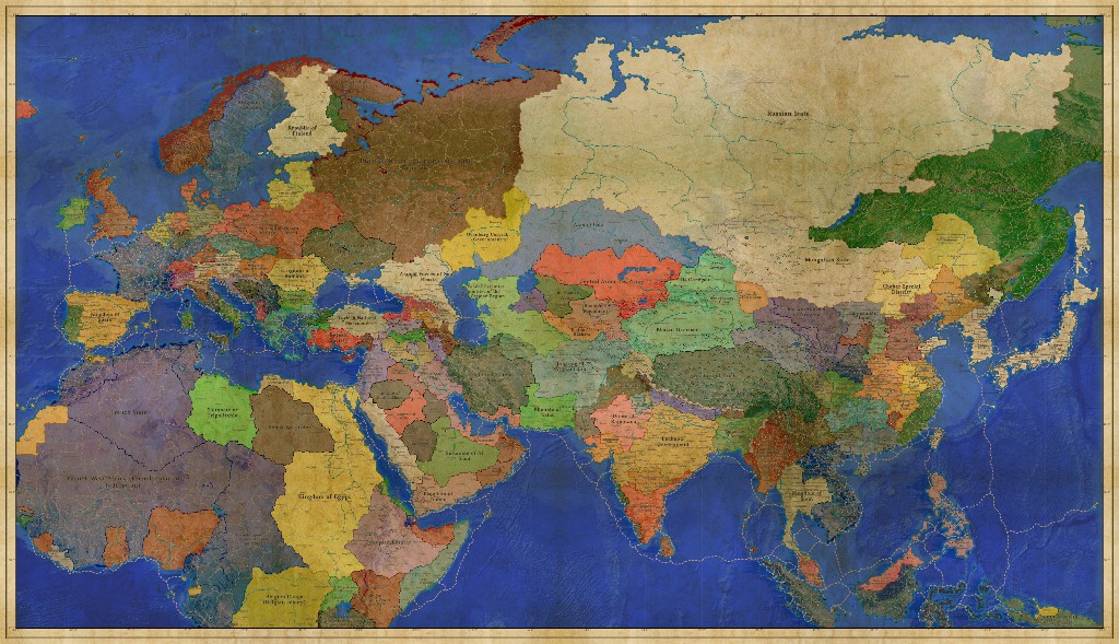 Map: Collapsing World - (EN)ModernEurasia4x Edit