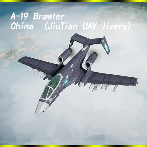 A19(Brawler No.19004)(Chinese JiuTian UAV livery)
