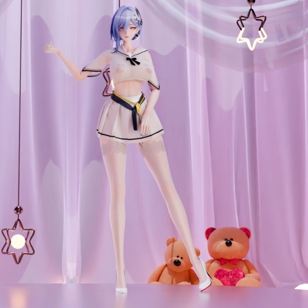 塞勒涅-Short Hair 단발머리