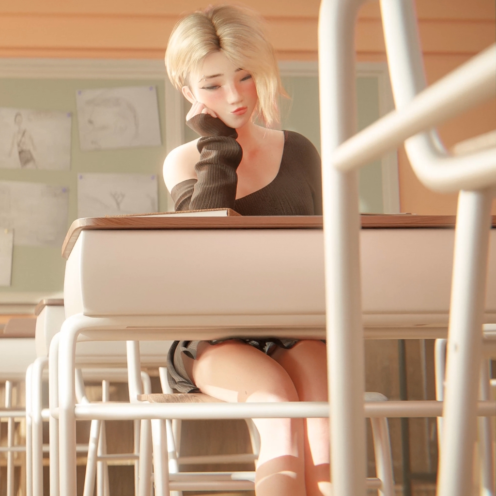 Visualoos 26.01 格温 Gwen 同人 3D动画 无修正