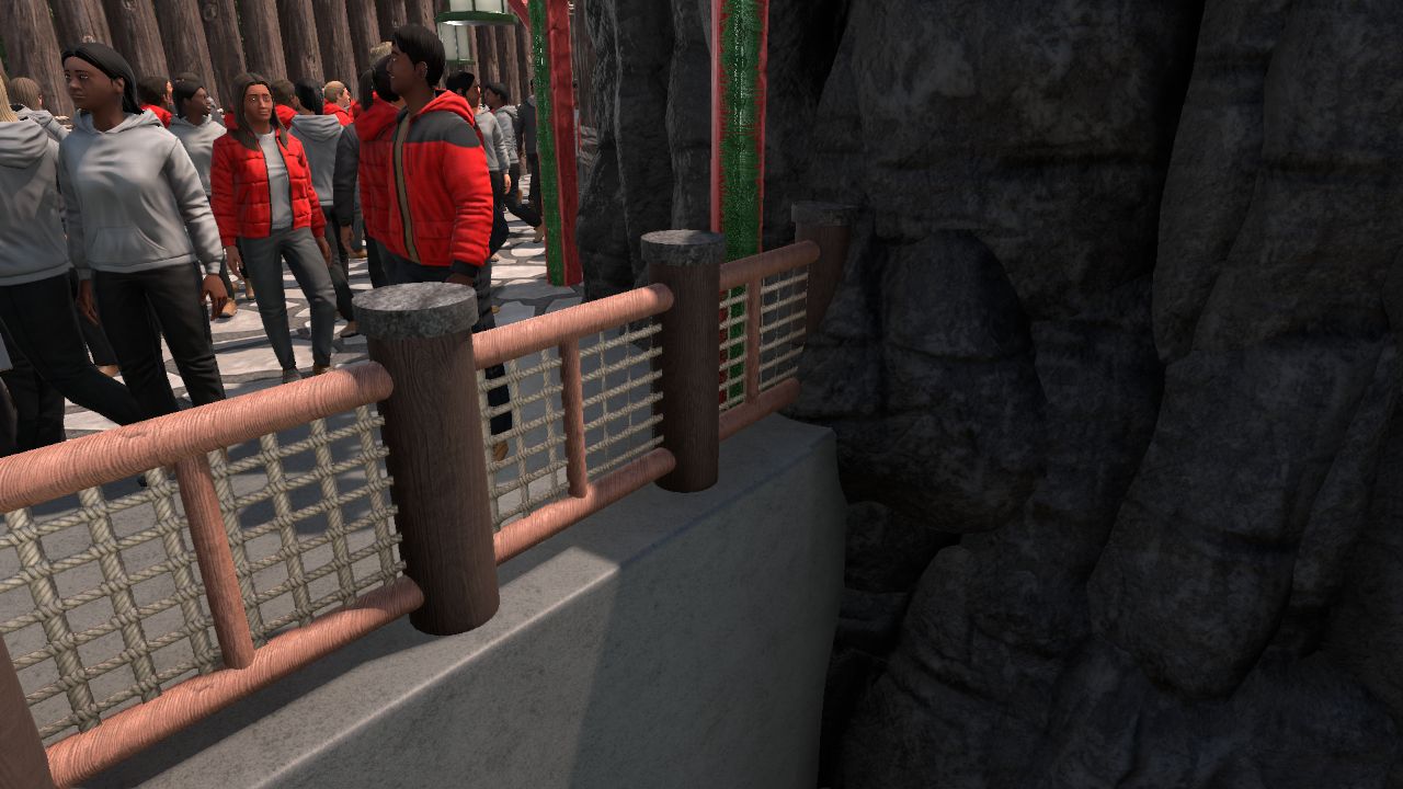 realistic small fence