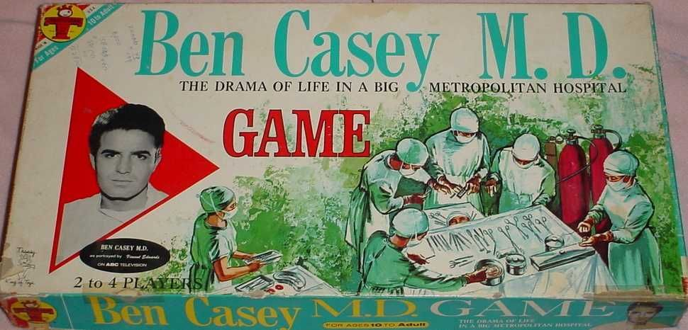 Ben Casey MD (1961, Transogram)