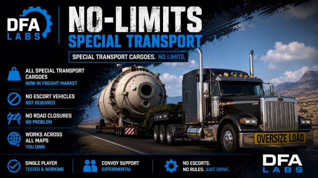 DFA Labs - No-Limits Special Transport