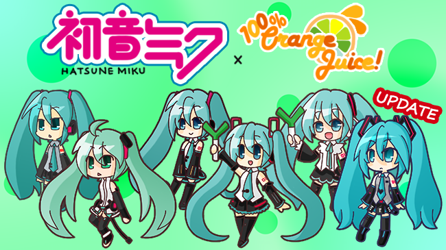 Hatsune Miku Pack 1 preview