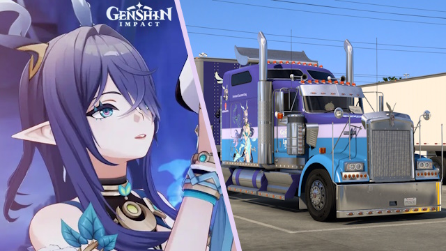 Kenworth W900 Lauma - Genshin Impact [Combo Skin]