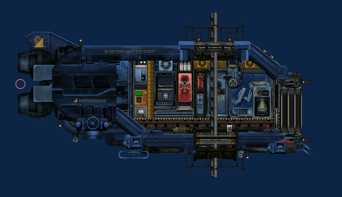Blue Tang Shuttle Scout