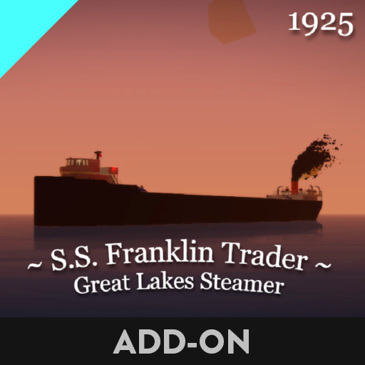 S.S. Franklin Trader-1925 Cargo Steamer (Sinkable) preview