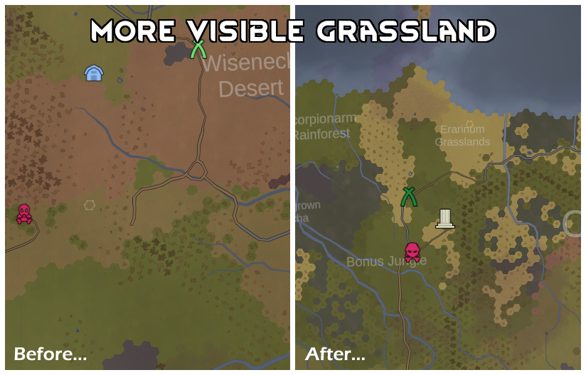 More Visible Grasslands
