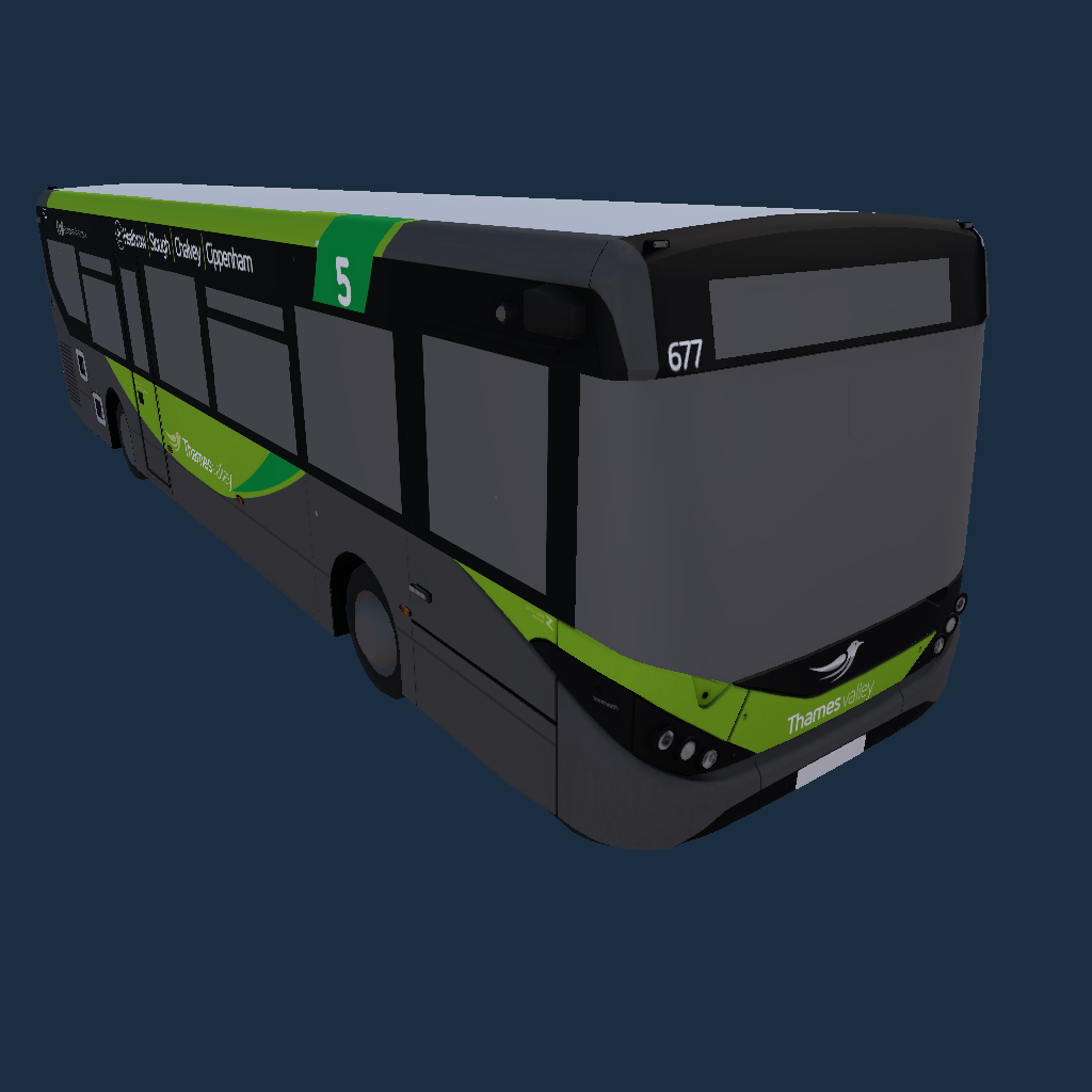 Thames Valley Buses 677 ZN69 ZNA Slough Route 5 Livery