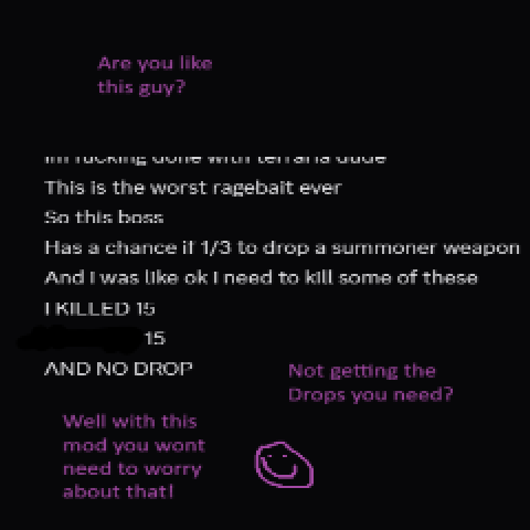 Craft boss bags into boss items – tModLoader Mod