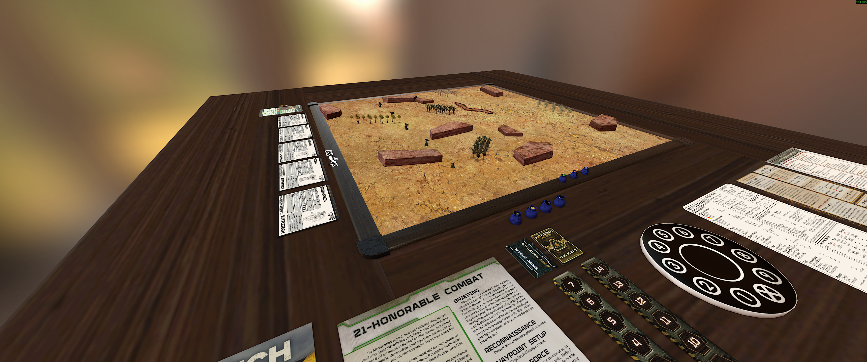 Battletech Aces Scouring Sands Campaign: Scenario 21 - Honorable Combat