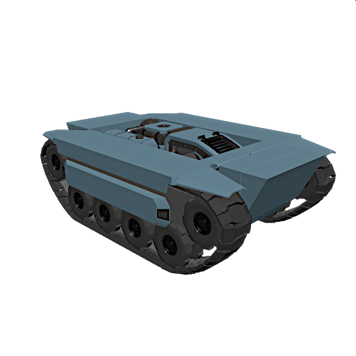 Aso Light Tank Chassis 50's - 60's