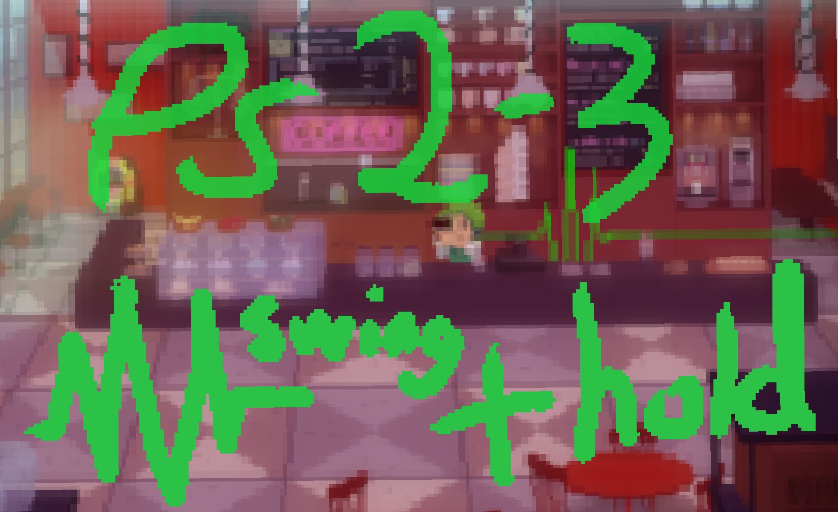 Rhythm Doctor OST - 2-3 Puff Piece but swinging two beats will add a long press two beats
