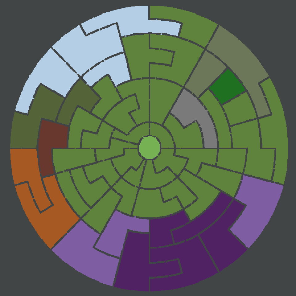 Helldivers Map, no civs yet