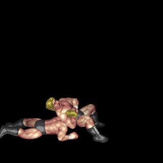 Ground Headlock (Face Down, Near Legs)