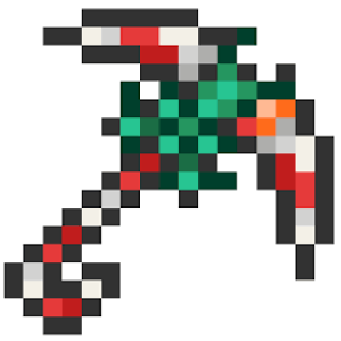 Candy Cane Pickaxe Recipe – tModLoader Mod