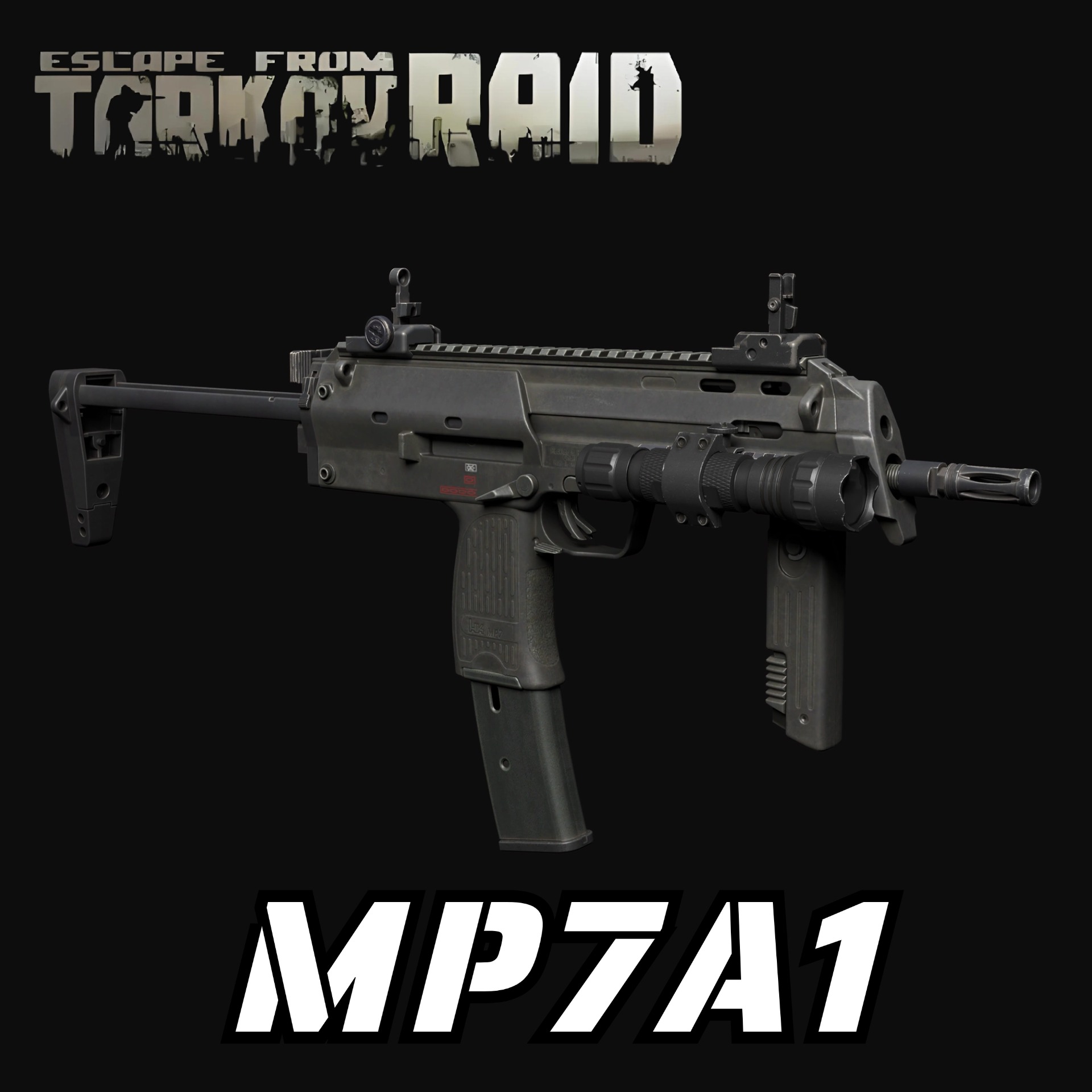 EFT MP7A1 Naked（Replace Uzi）