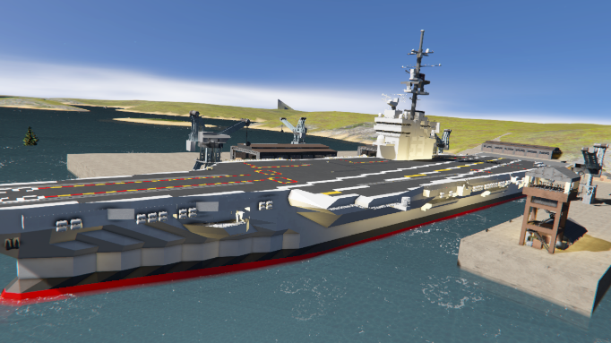 [USN] USS CV-63 'Kitty Hawk' Aircraft Carrier 2000