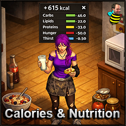 TwisTonFire - Calories & Nutrition