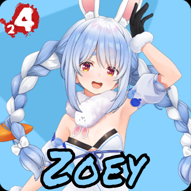 Hideo Kojima's favorite War Criminal as Zoey