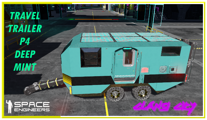 Travel Trailer P4 Pro Deep Mint