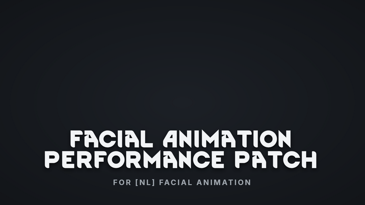 Facial Animation Performance Patch