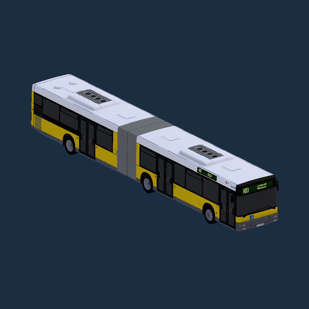 Hartmann/Der Südender (BVG Sub) MAN A23 NG313 Grundlack 1