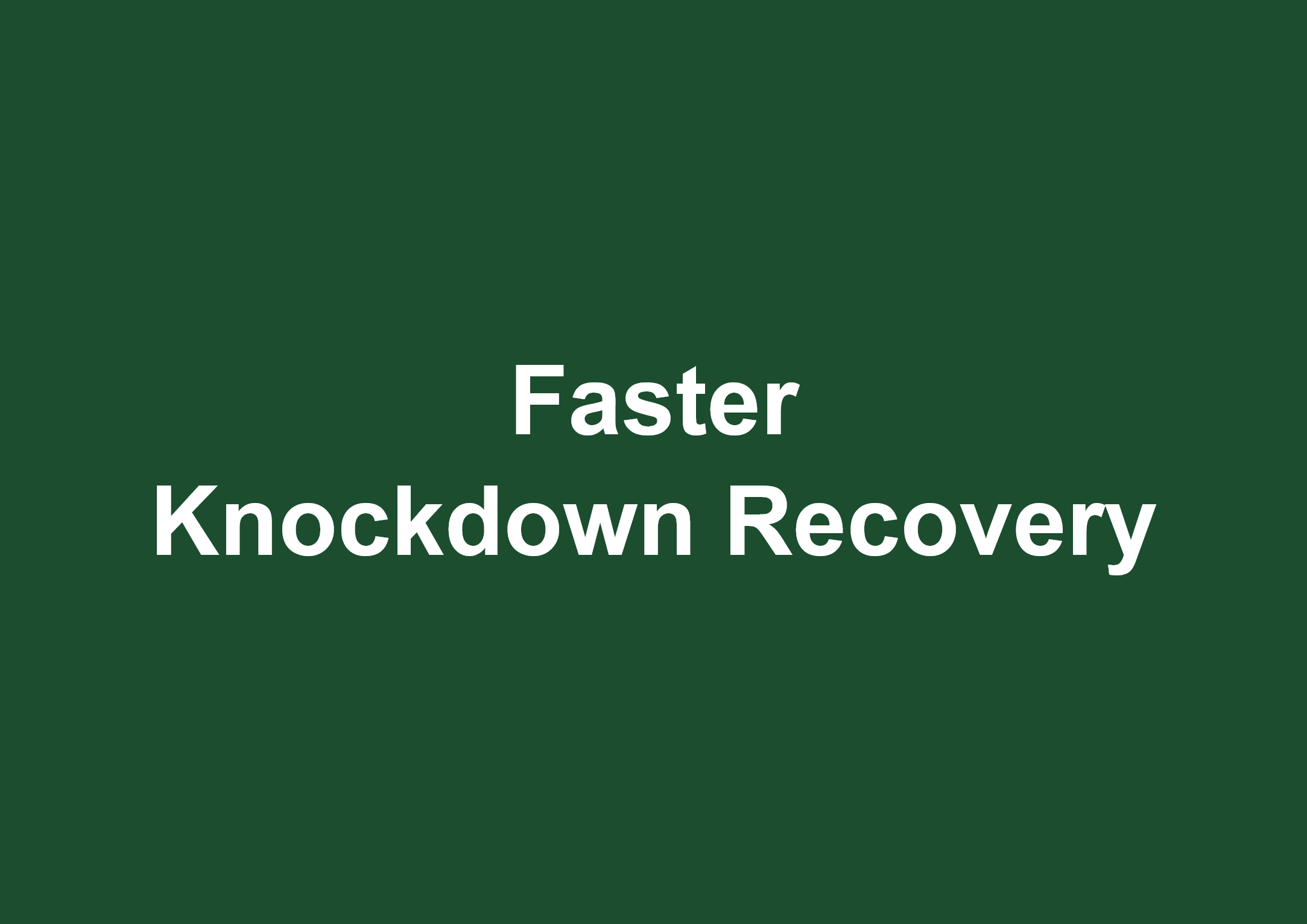 Faster Knockdown Recovery preview