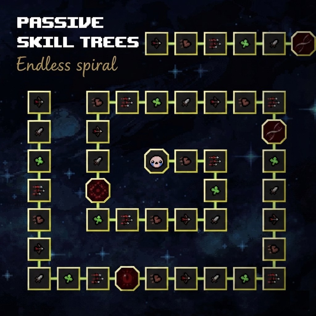 [REP+] Passive Skill Trees - Endless Spiral preview