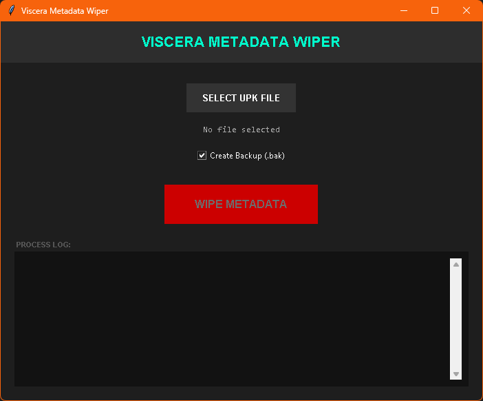 Viscera - Asset Metadata Wiper