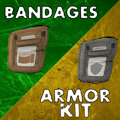 Armor kit & Bandages VSCRIPT (new items)