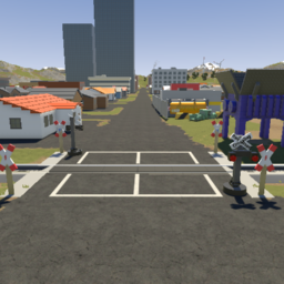 USA Railroad Crossing V2 x2
