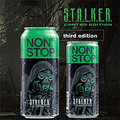 Non Stop Energy Drink S.T.A.L.K.E.R. GREEN Limited Design