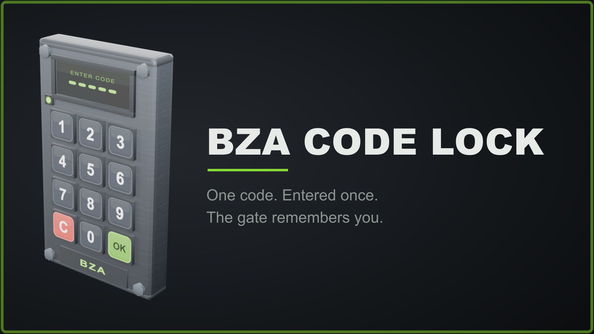 BZA Code Lock