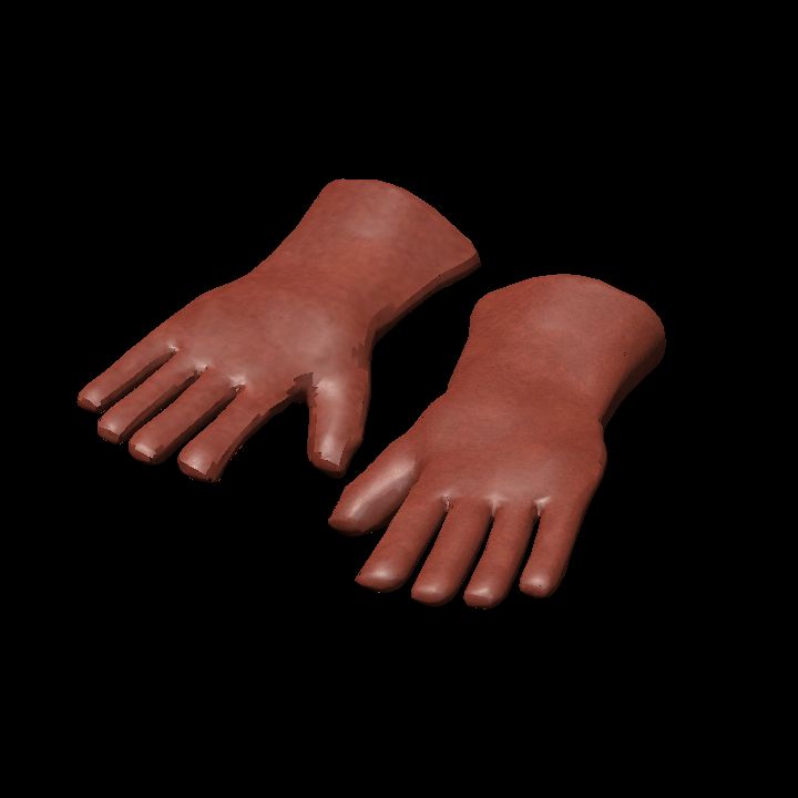 Leather gloves - lying pair down 7