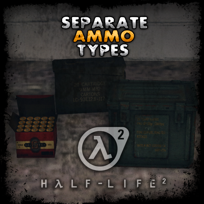 Separate Ammo Types - HL2 Model Pack