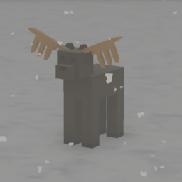 Blocky Animals - Reindeer