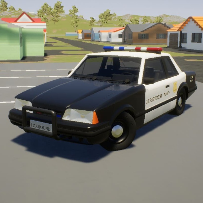 1991 FoxHound Coupe LX Police Package (A)