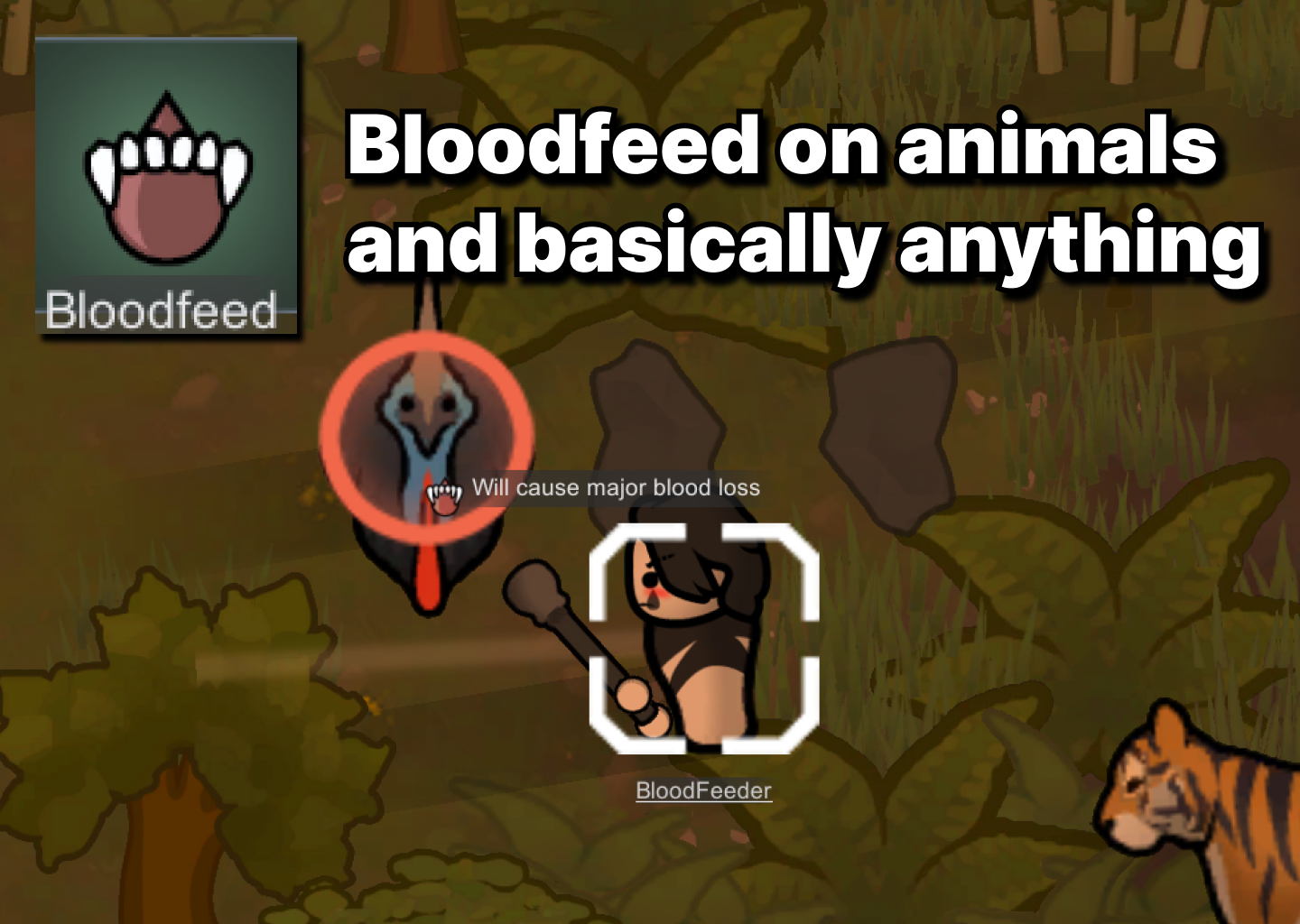 Bloodfeed on Animals